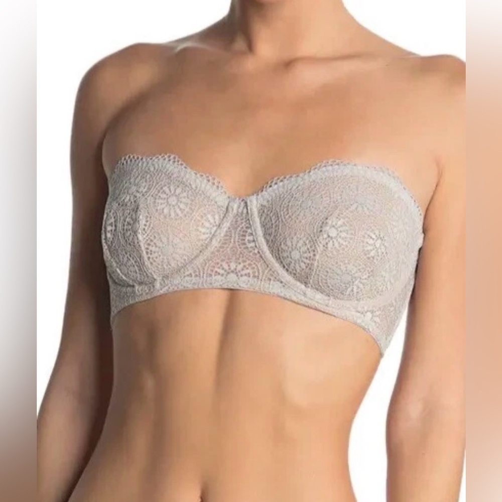 Free People Starla Underwire Convertible Bra Skies 34B NWT